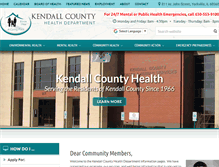 Tablet Screenshot of kendallhealth.org